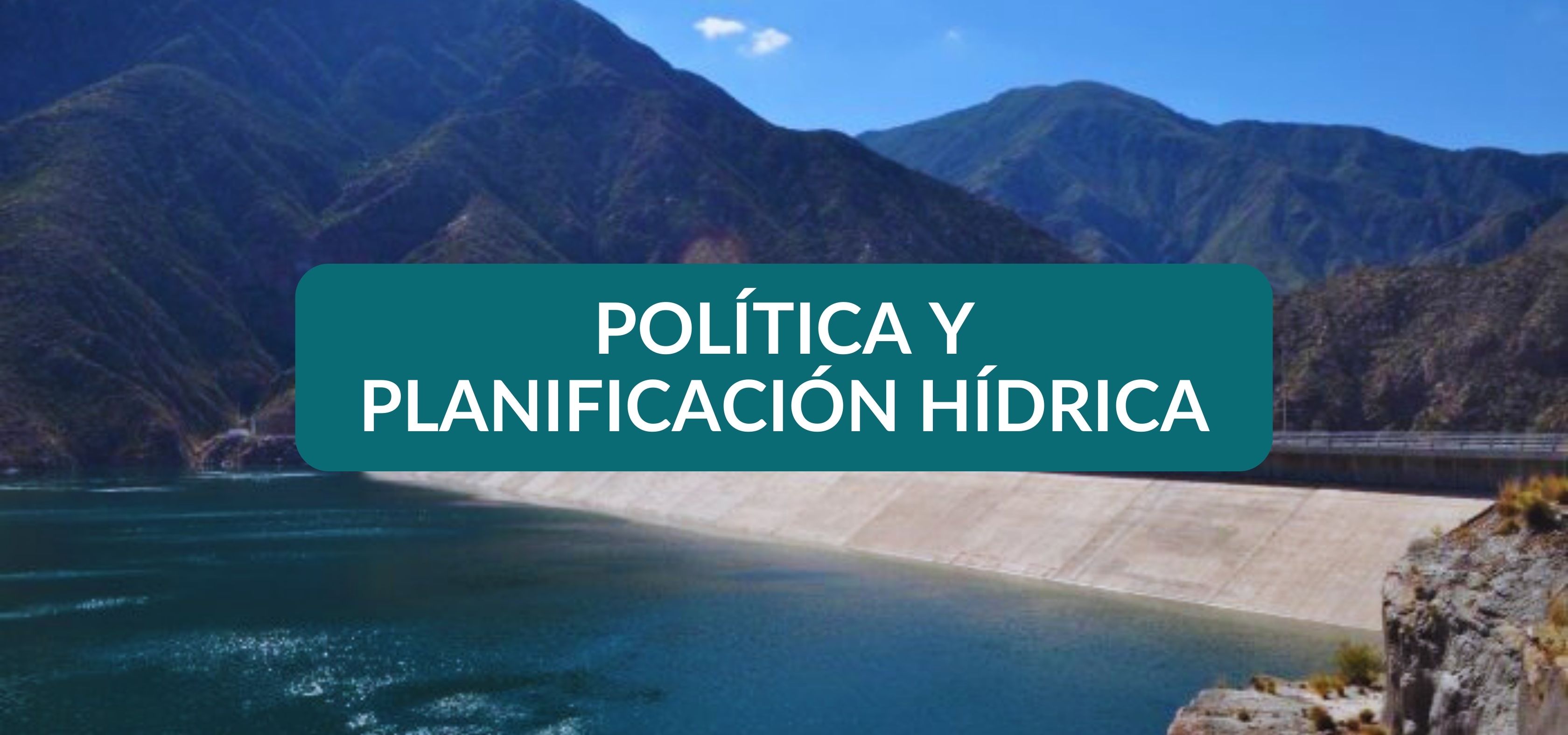 Título II. Política y planificación hídrica